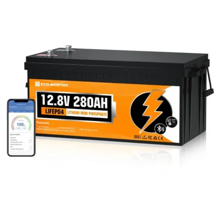 12V 280Ah Ecoworthy Lithium Battery