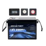 Docan 12.8V 230Ah 2944Wh 4S1P Solar Energy LiFePO4 Battery Pack with JBD 12V 200A Bluetooth BMS - Image 3