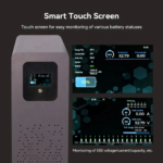 Docan ZZ 14-18kWh 51.2V 280Ah 300Ah 320Ah 330Ah 350Ah Vertical Moveable LiFePO4 Solar Energy Battery Pack | Plug & Play Assembled - Image 3