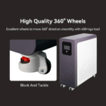 Docan ZZ 43kWh-50kWh 51.2V Vertical Moveable LiFePO4 840Ah 942Ah 1000Ah Battery Pack for Solar Energy Storage | Plug & Play Assembled - Image 3