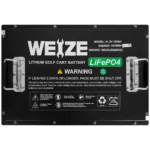 Weize‑51.2V LiFePO4 Golf Cart Power