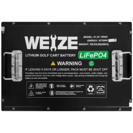 Weize‑51.2V LiFePO4 Golf Cart Power